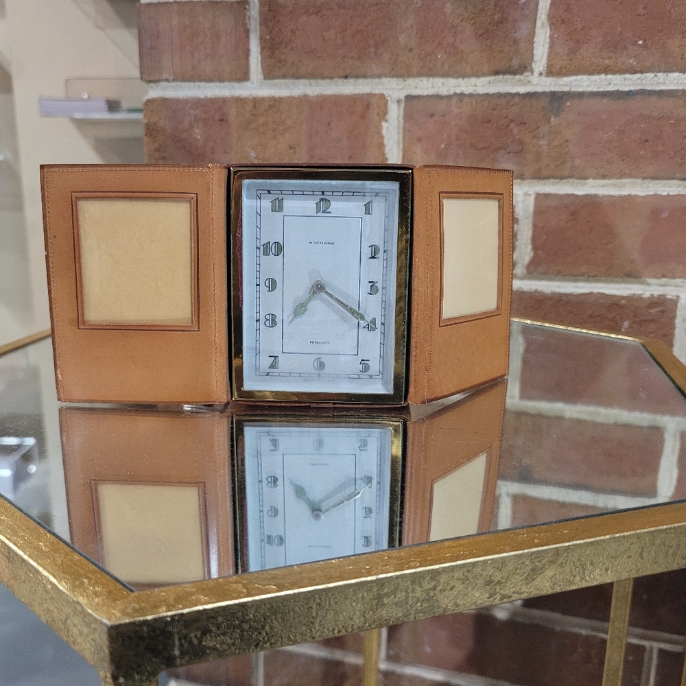 Vintage sochard travel alarm clock
